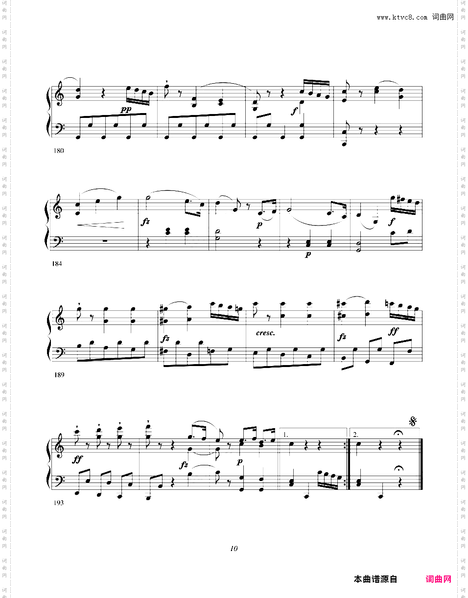 奏鸣曲集Clementi op29n3 Sonata in G