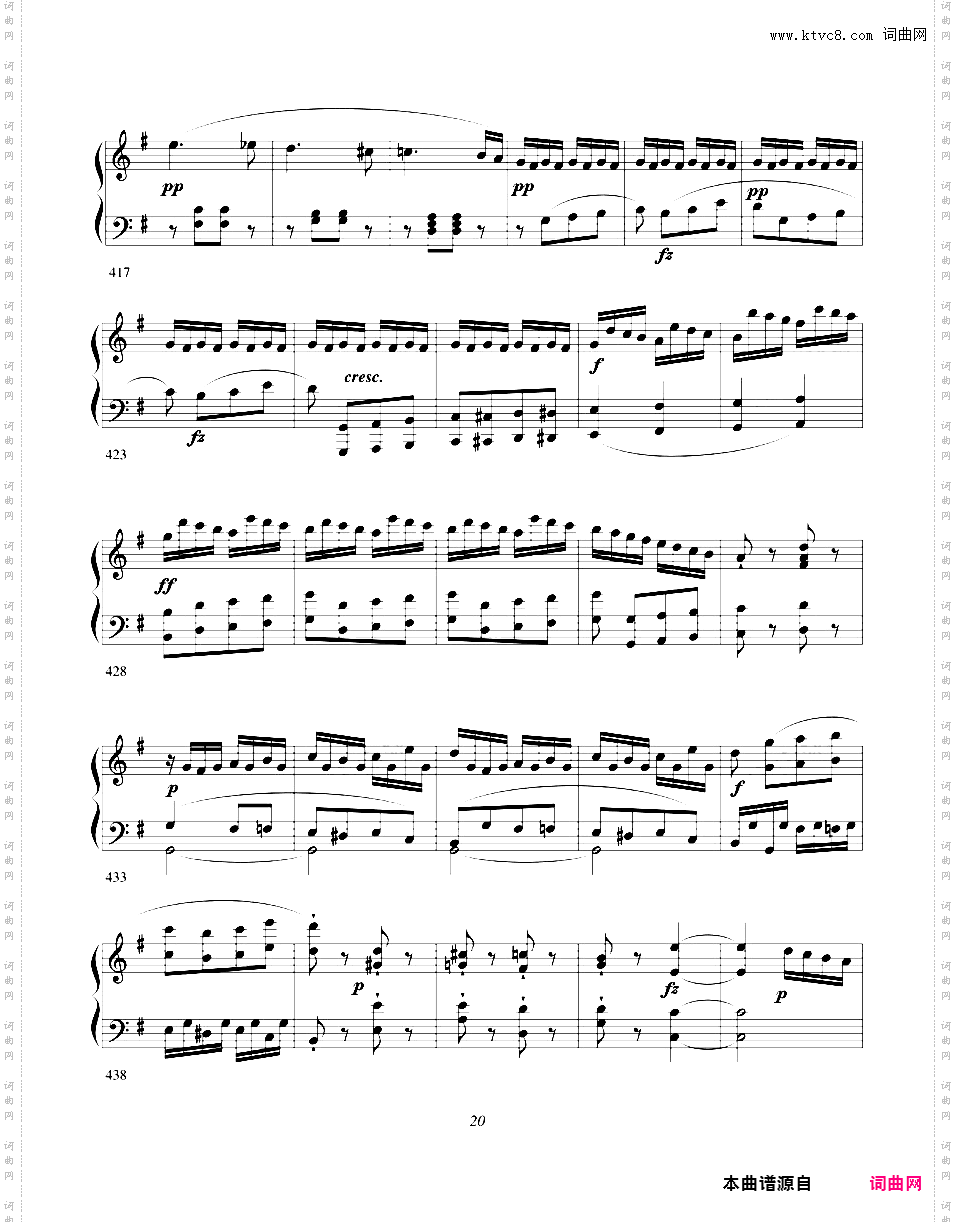 奏鸣曲集Clementi op29n3 Sonata in G
