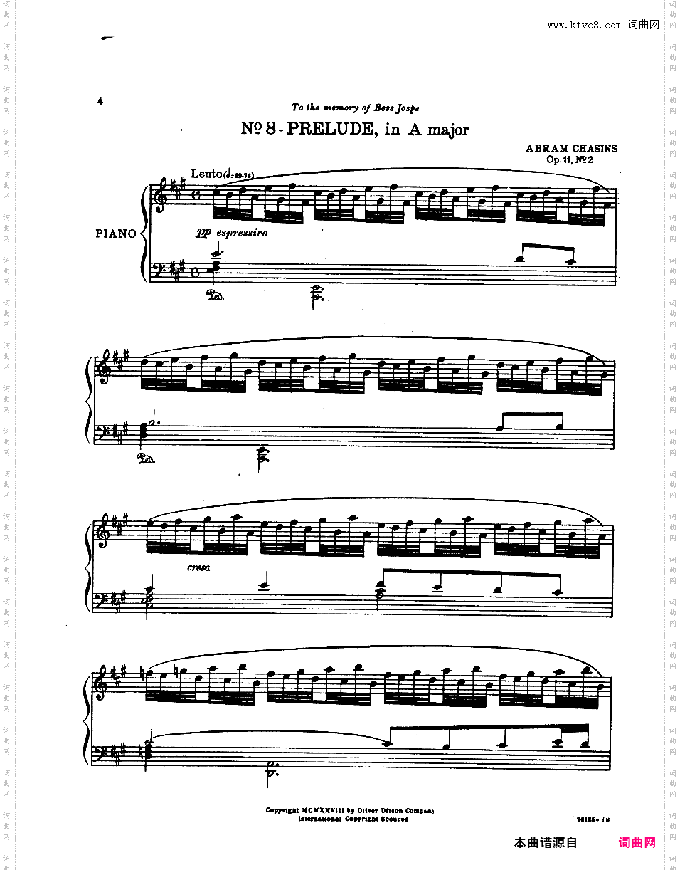 24首前奏曲第二册24 Preludes, Book 2 Op·11