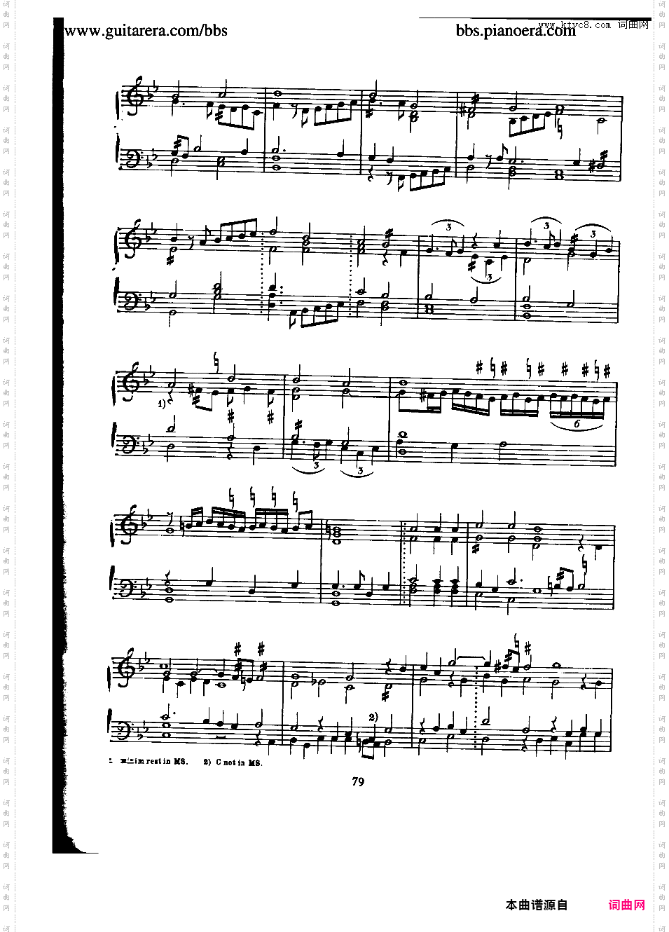 第一帕凡舞曲 The Firste Pavian