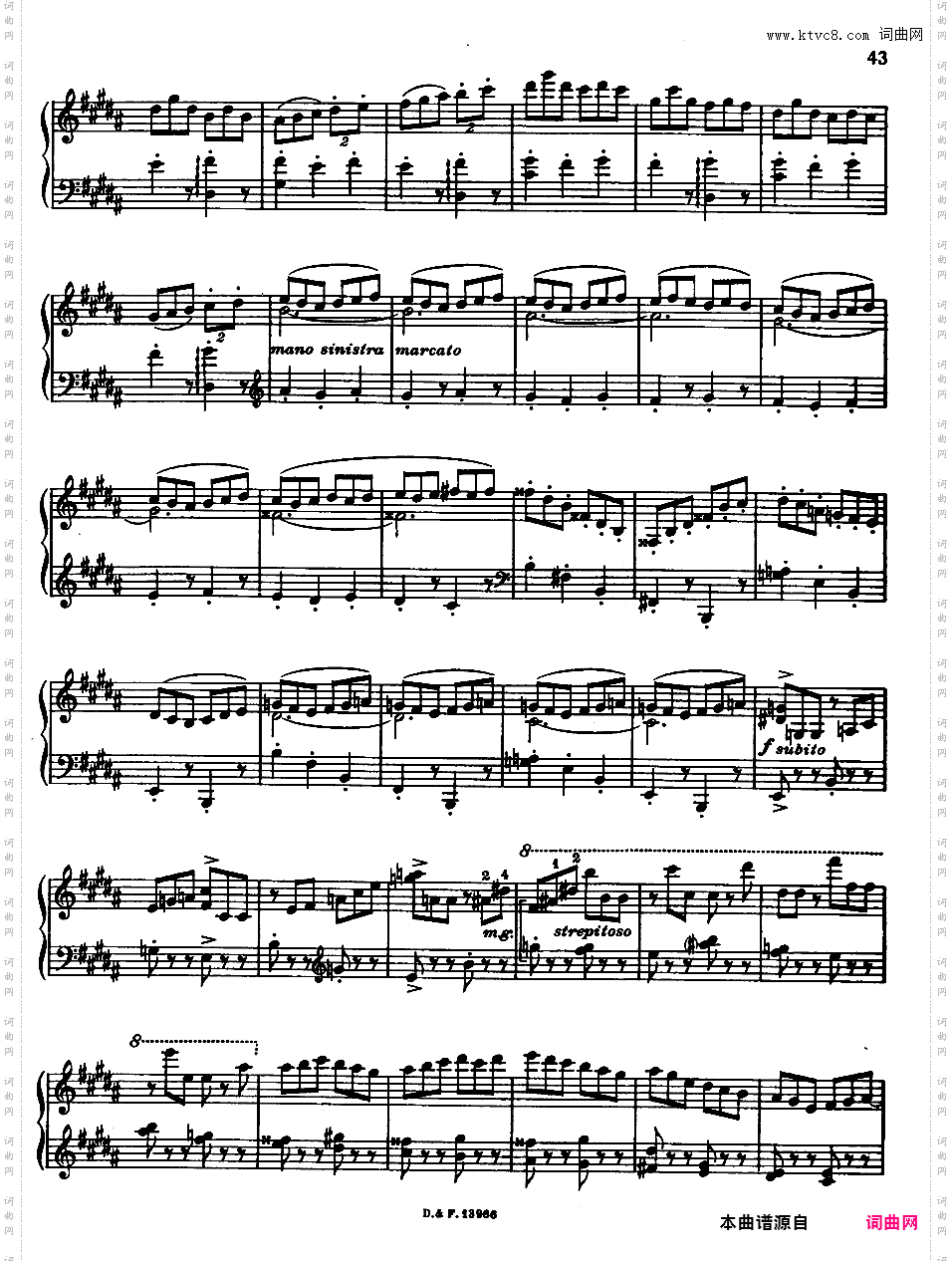 b小调第四钢琴奏鸣曲 piano Sonata No·4 Op·56