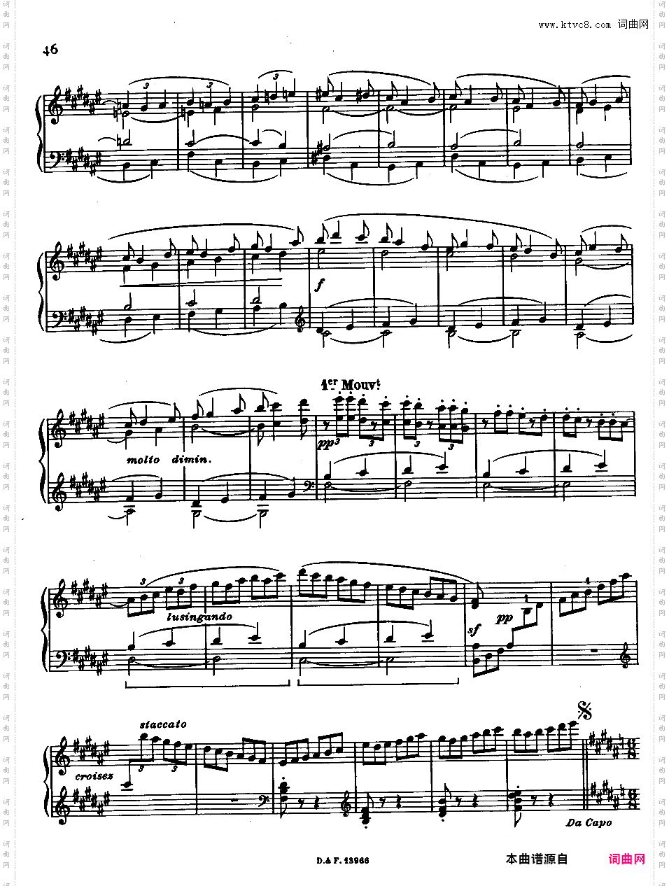 b小调第四钢琴奏鸣曲 piano Sonata No·4 Op·56