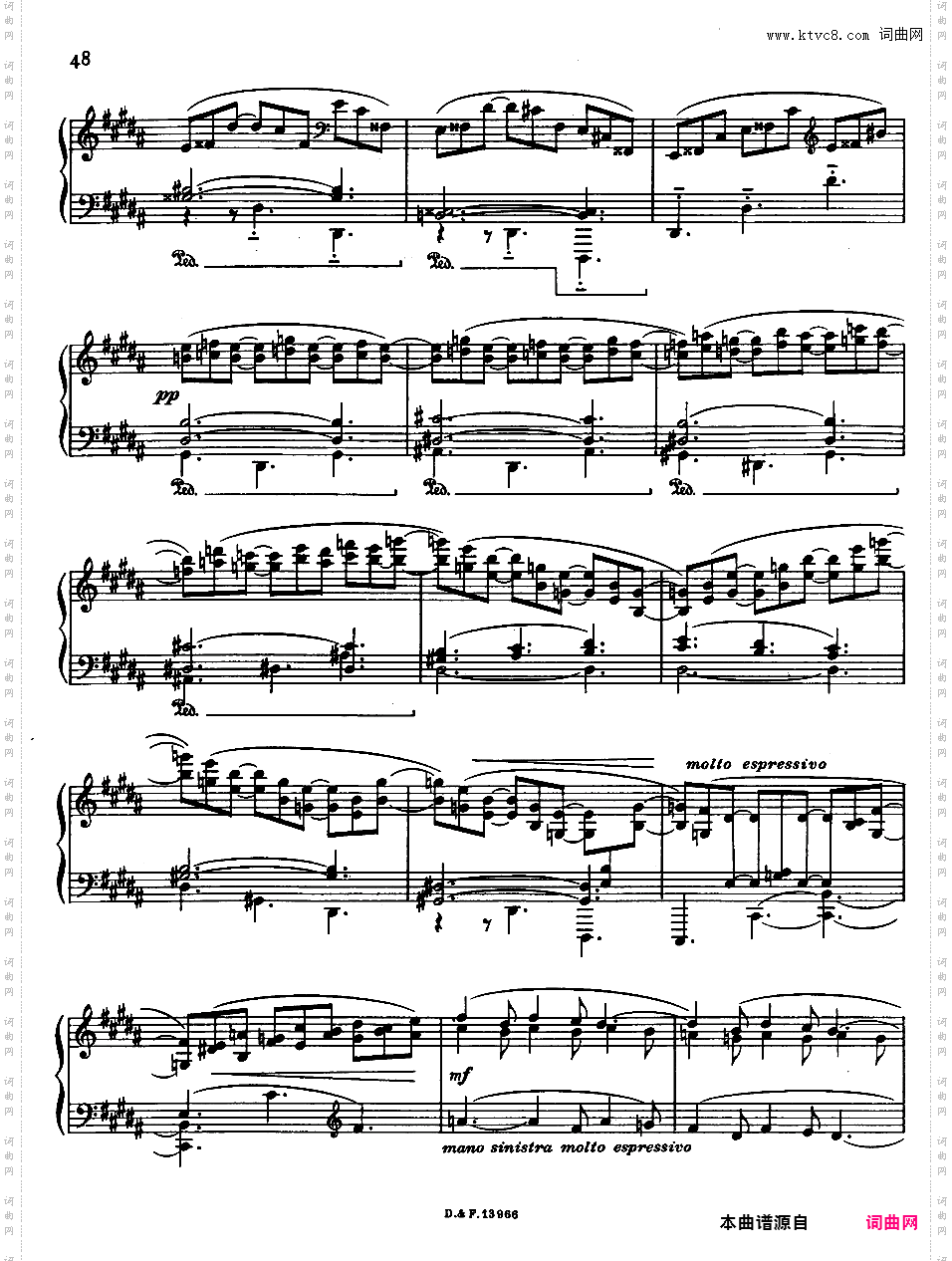 b小调第四钢琴奏鸣曲 piano Sonata No·4 Op·56