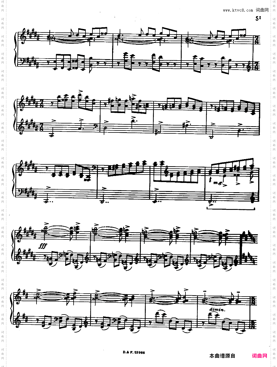 b小调第四钢琴奏鸣曲 piano Sonata No·4 Op·56