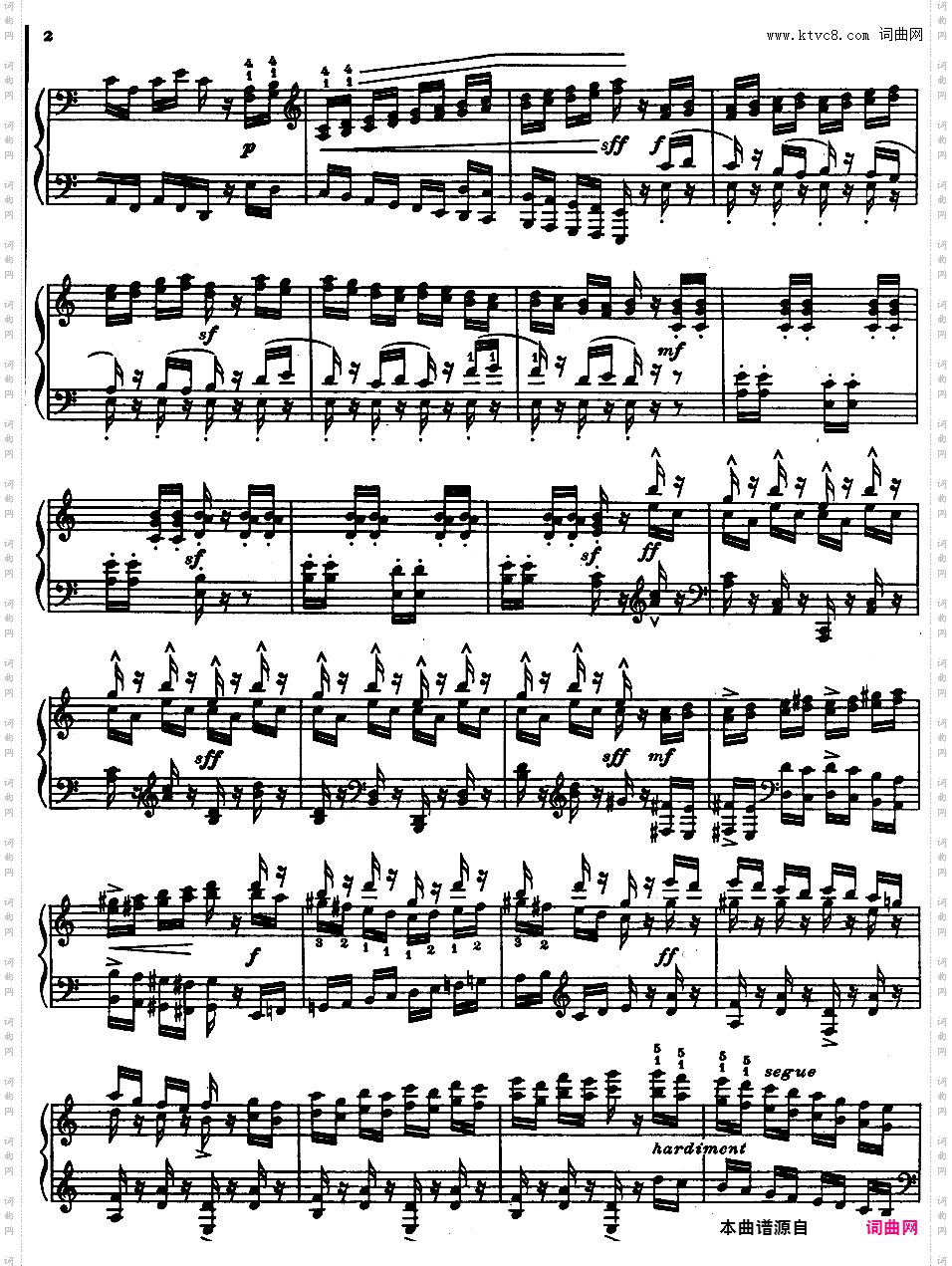 托卡塔 Toccata Op·40