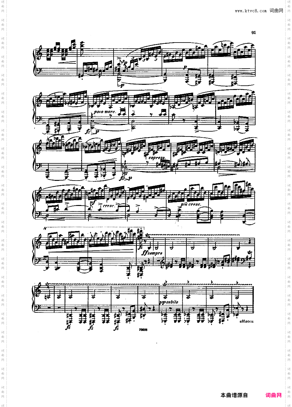 ------改编瓦格纳 肖邦 舒伯特 门德尔松 普契尼 勃拉姆斯 贝多芬 作品------Beethoven-Busoni Cadenza To Piano Concerto #4
