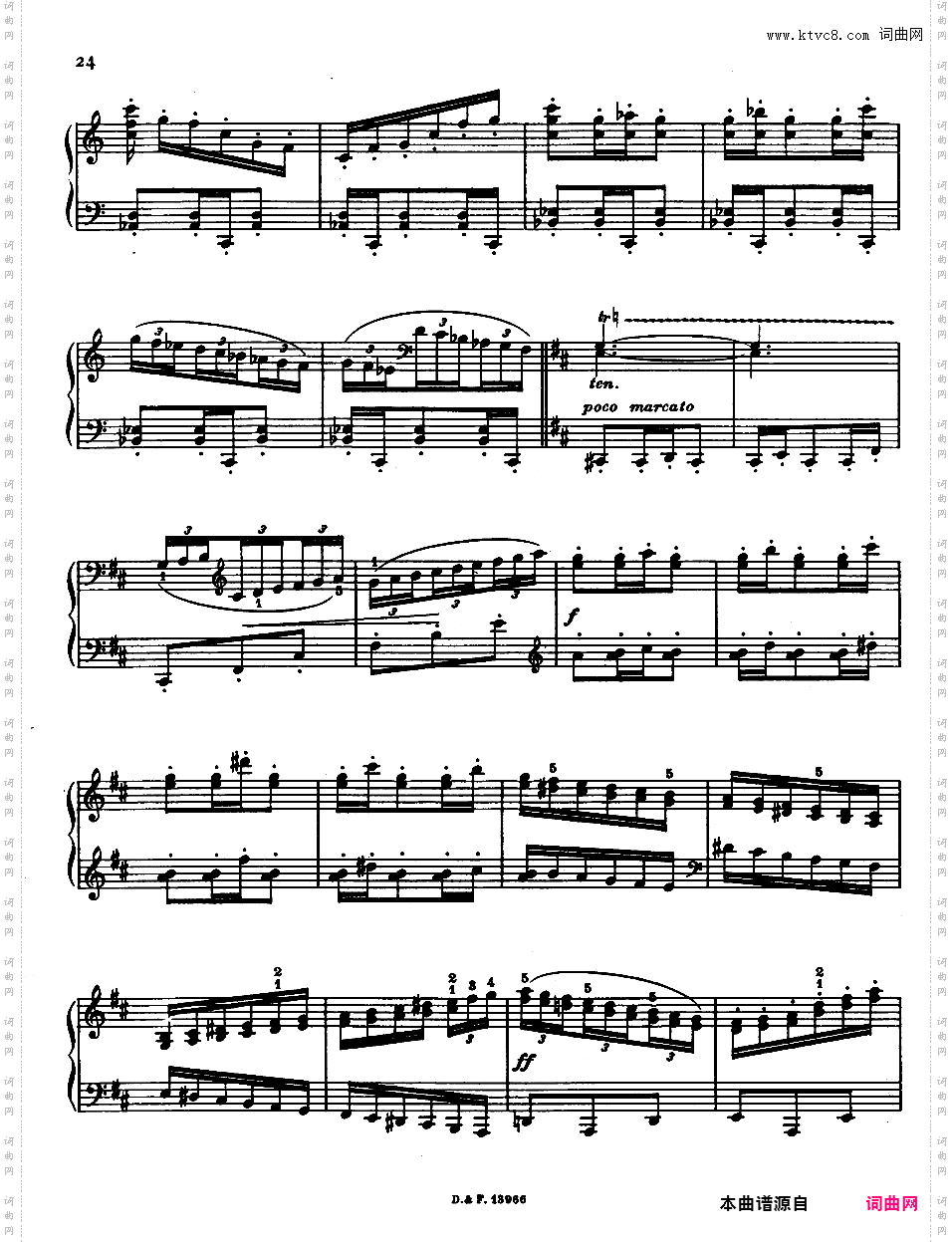 第三奏鸣曲 piano Sonata No·3 op44