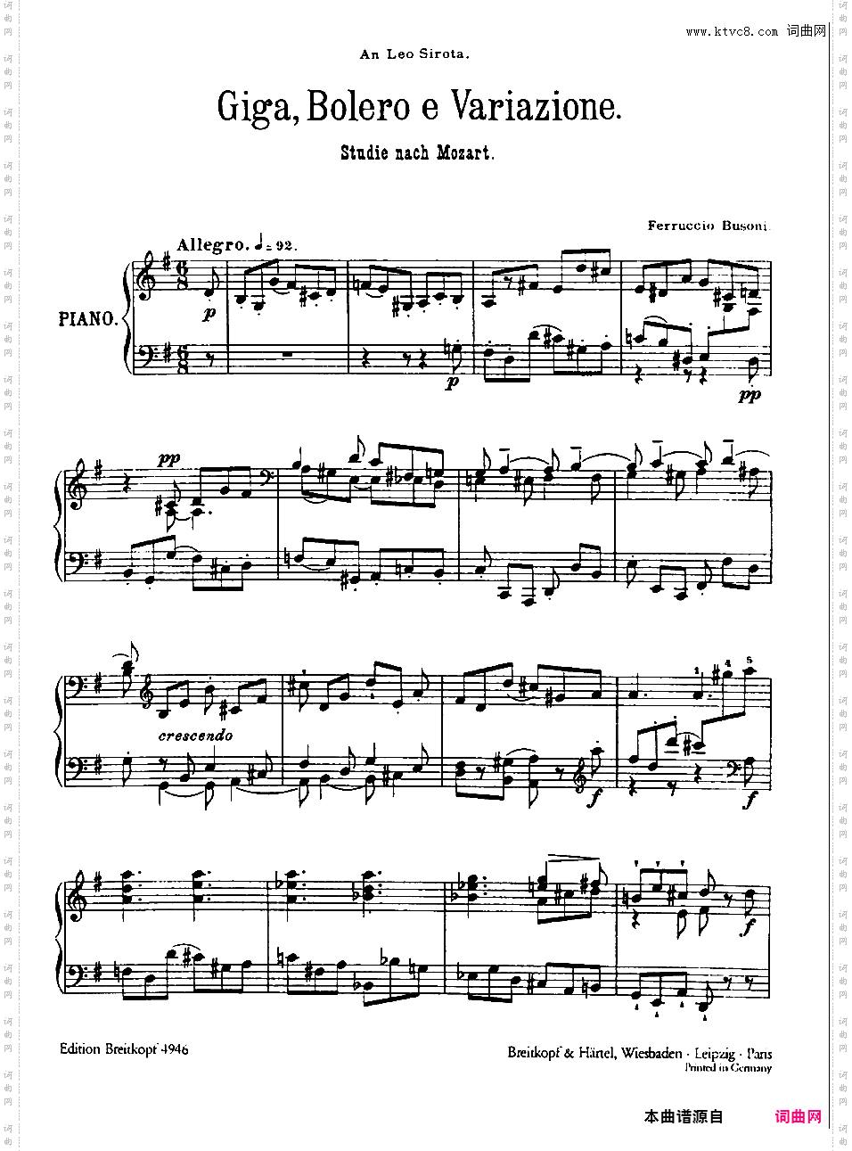 Busoni an die jugend 四集Busoni an die jugend 3