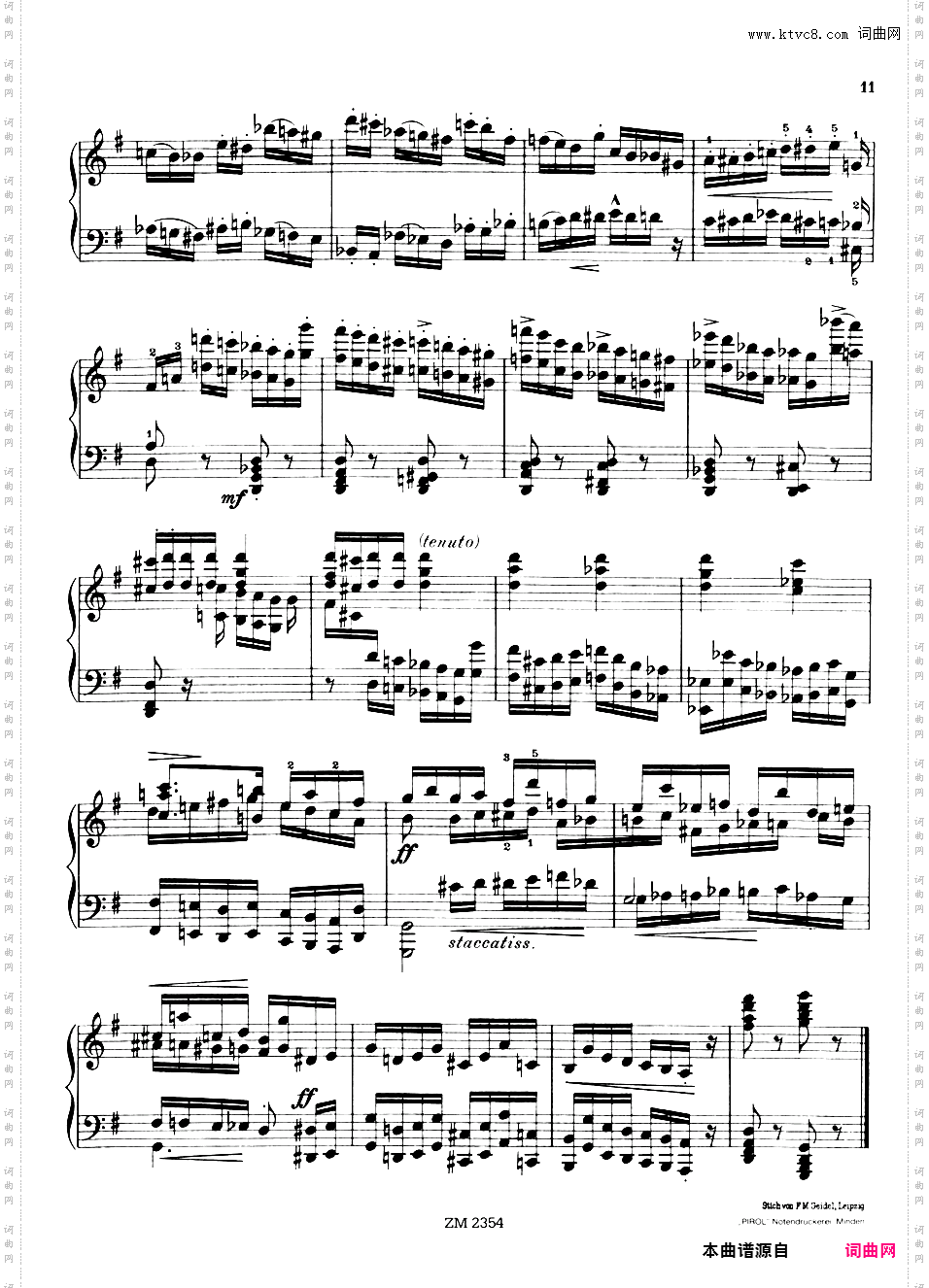 Busoni Gigue, Bolero and Variations, after Mozart