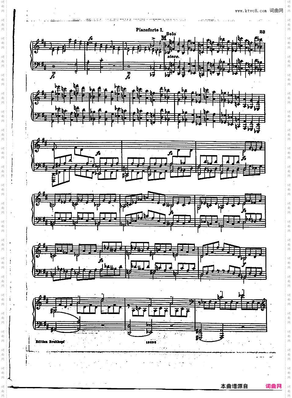 Busoni op31a Konzertstu?ck fu?r Piano und Orchesterop31a