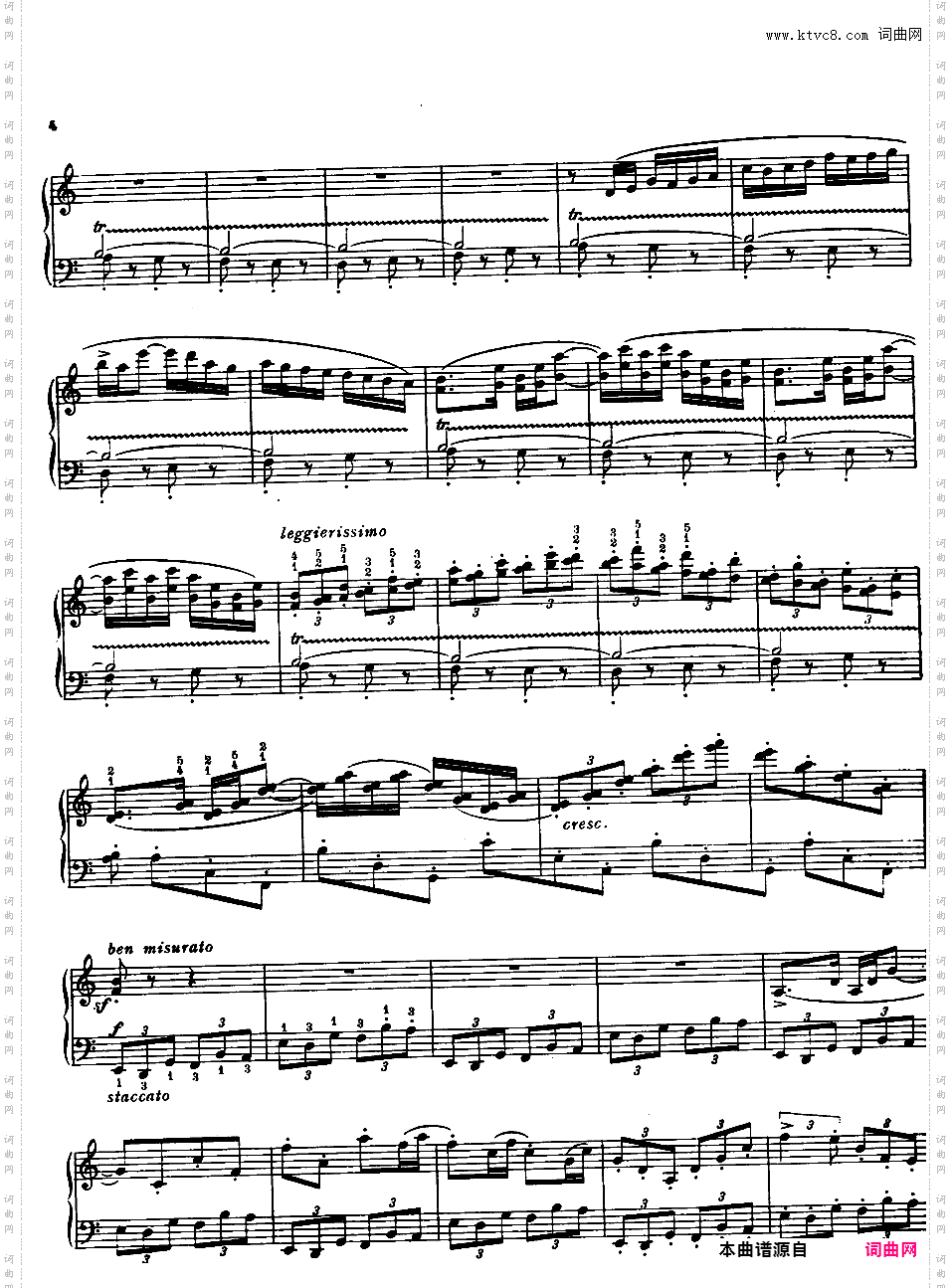 b小调第一钢琴奏鸣曲 Piano Sonata No·1 in b Minor Op·14