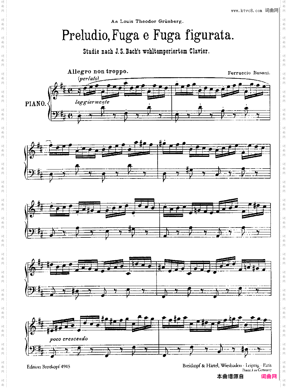 Busoni an die jugend 四集Busoni an die jugend 2