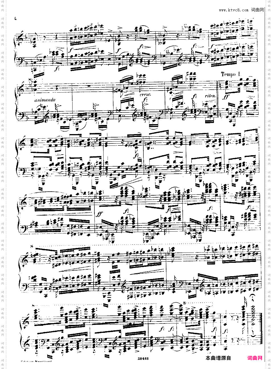 六首练习曲Six Etudes op16