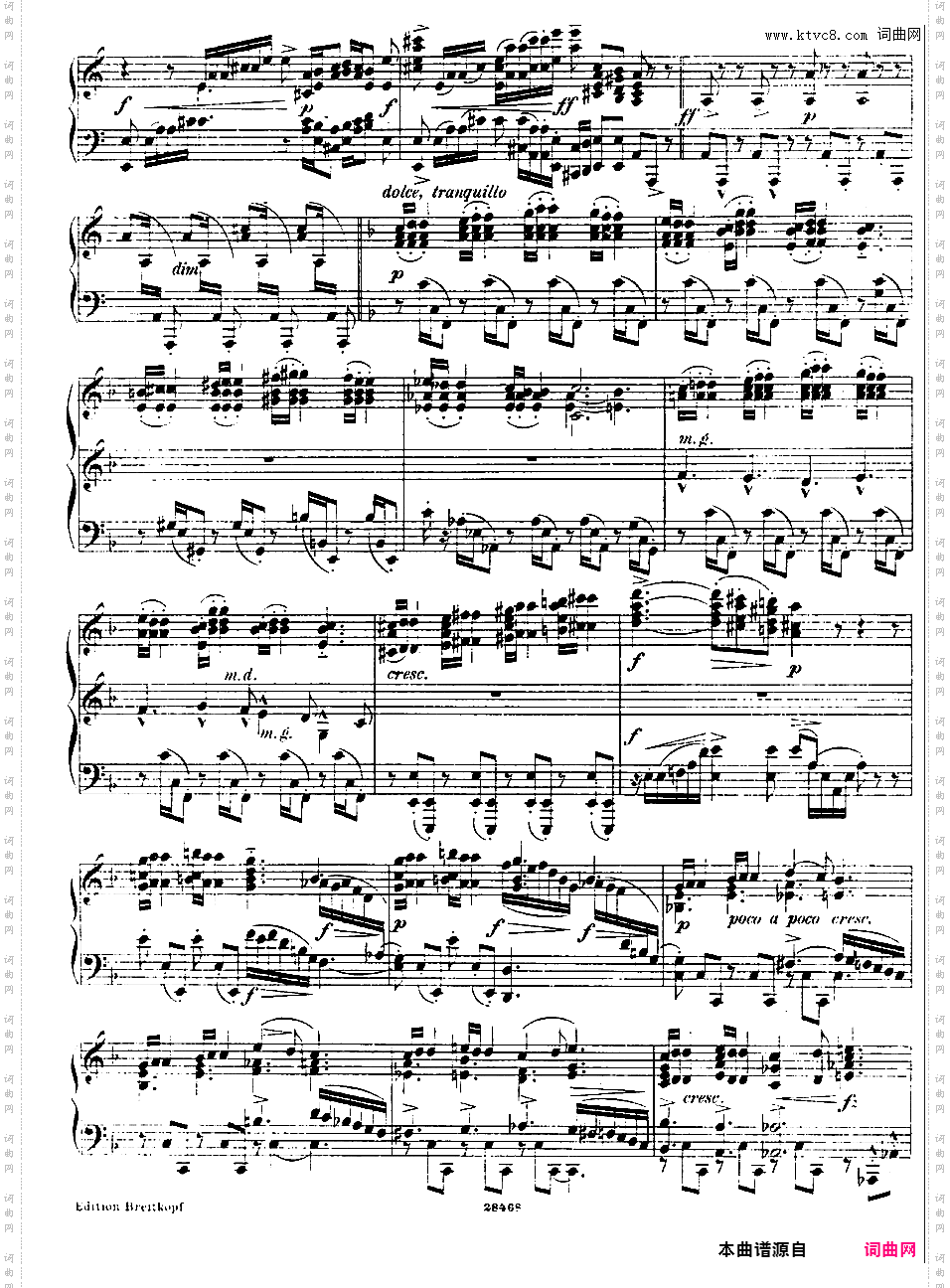 六首练习曲Six Etudes op16