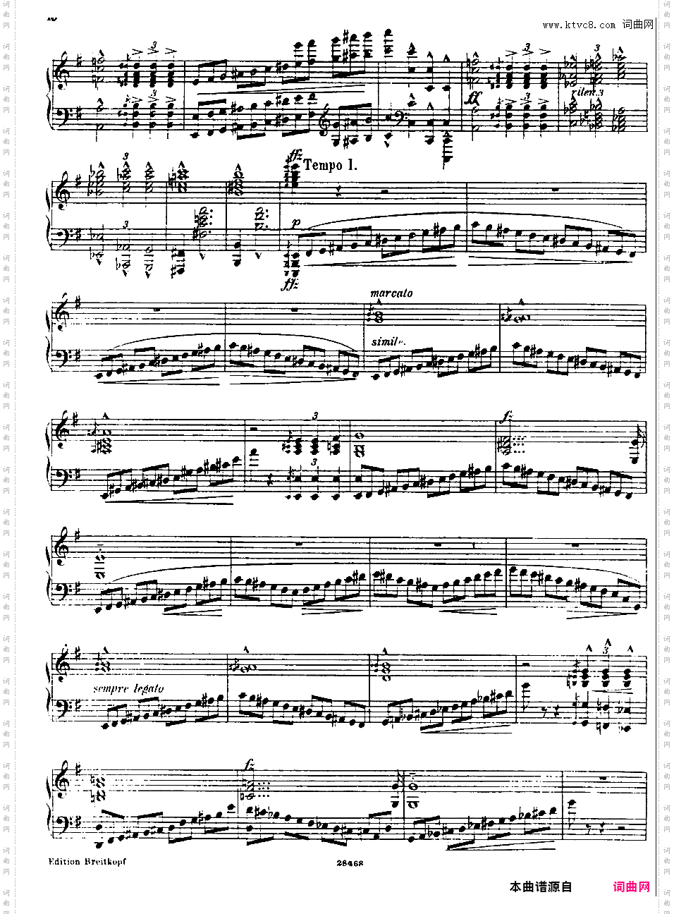 六首练习曲Six Etudes op16