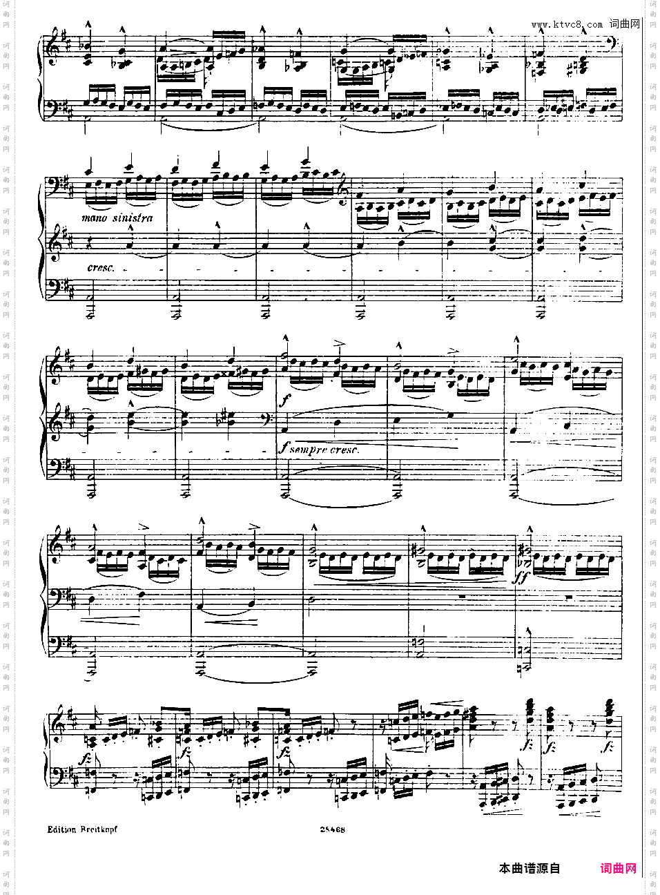 六首练习曲Six Etudes op16