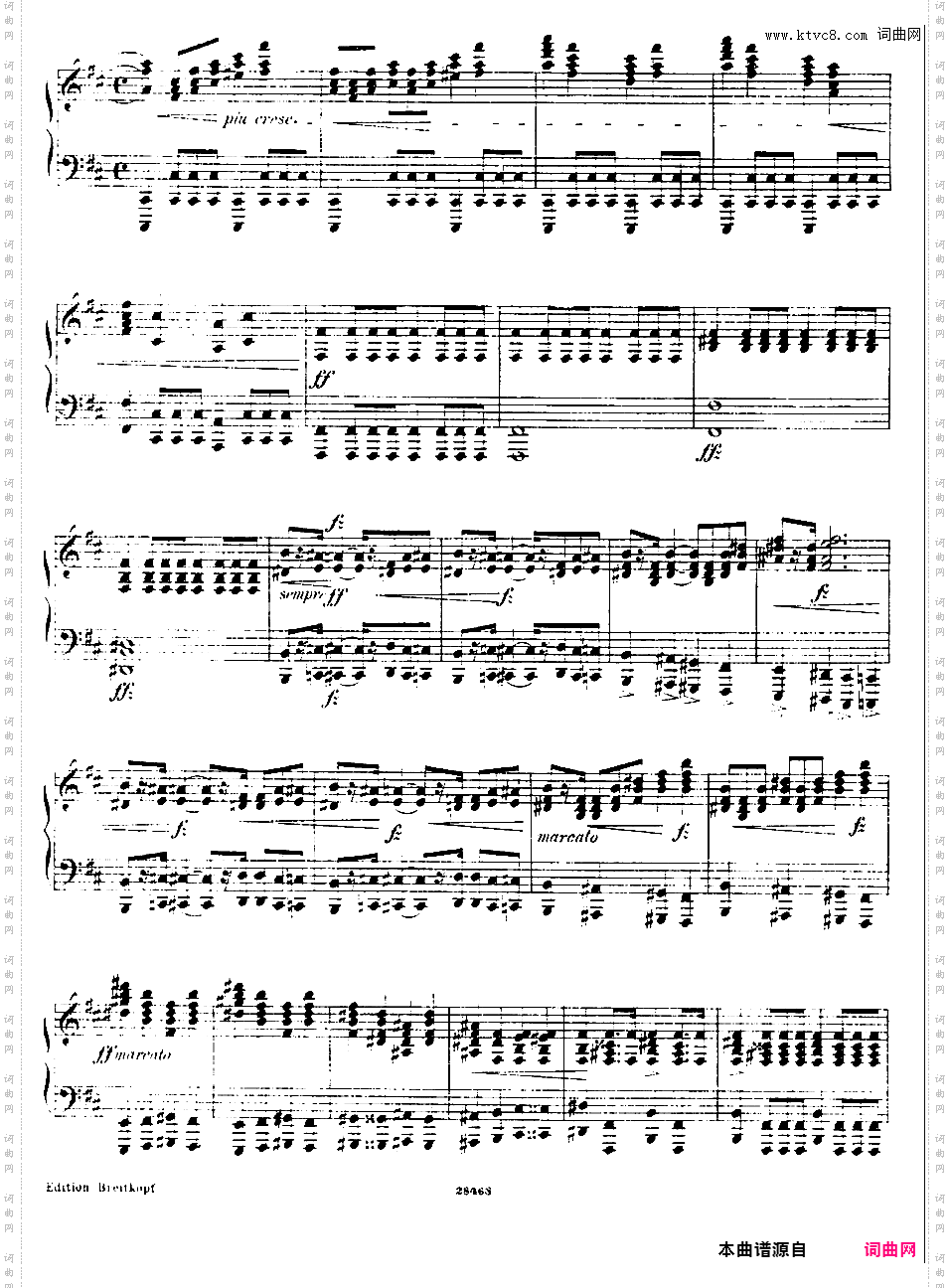 六首练习曲Six Etudes op16