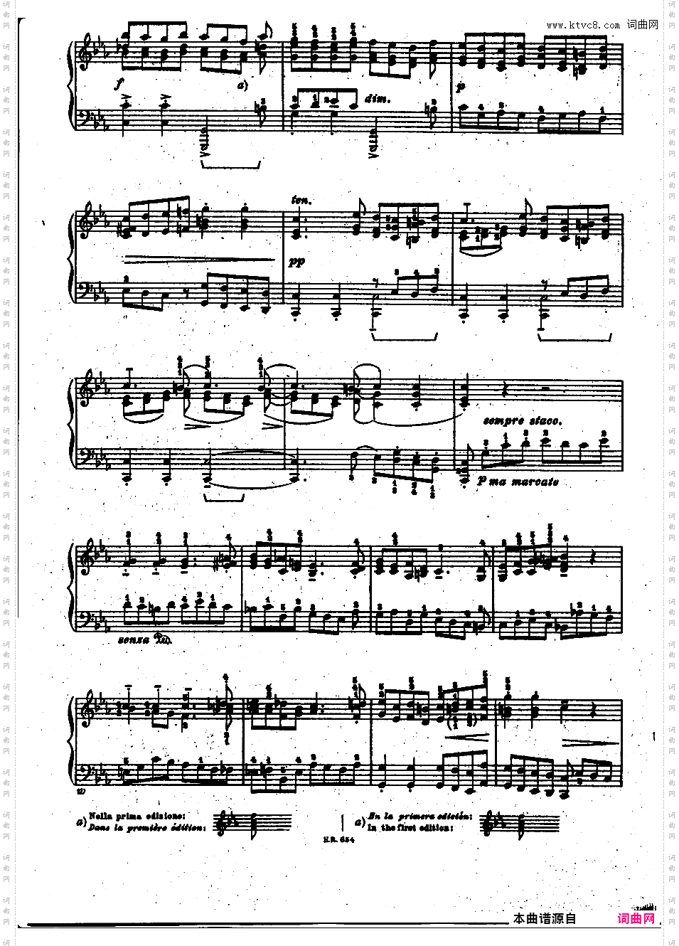 前奏曲与赋格Preludes and Fugues op21