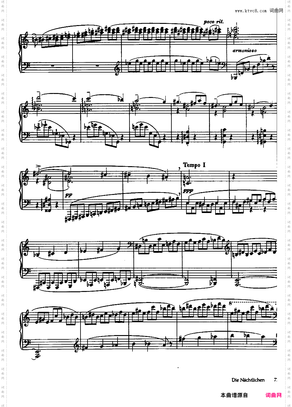 Seven Elegies