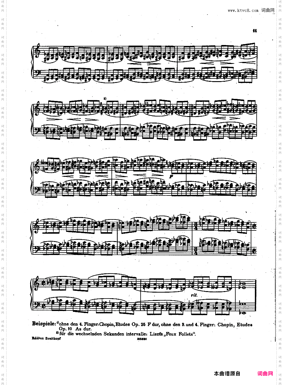 Busoni Klavieru?bung book 四集Busoni Klavieru?bung book 2 — Three etudes and preludes
