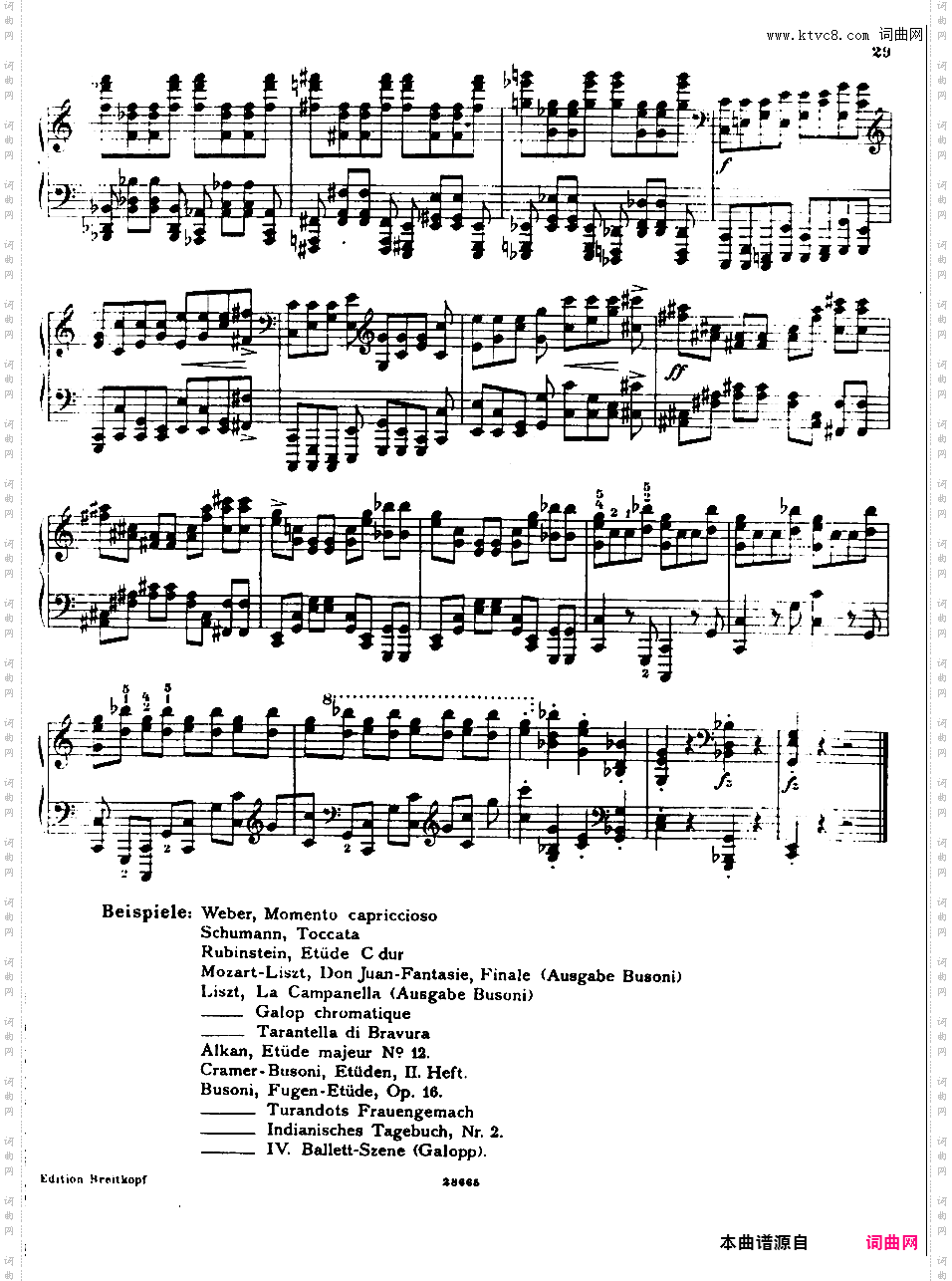 Busoni Klavieru?bung book 四集Busoni Klavieru?bung book 3 — Lo Staccato