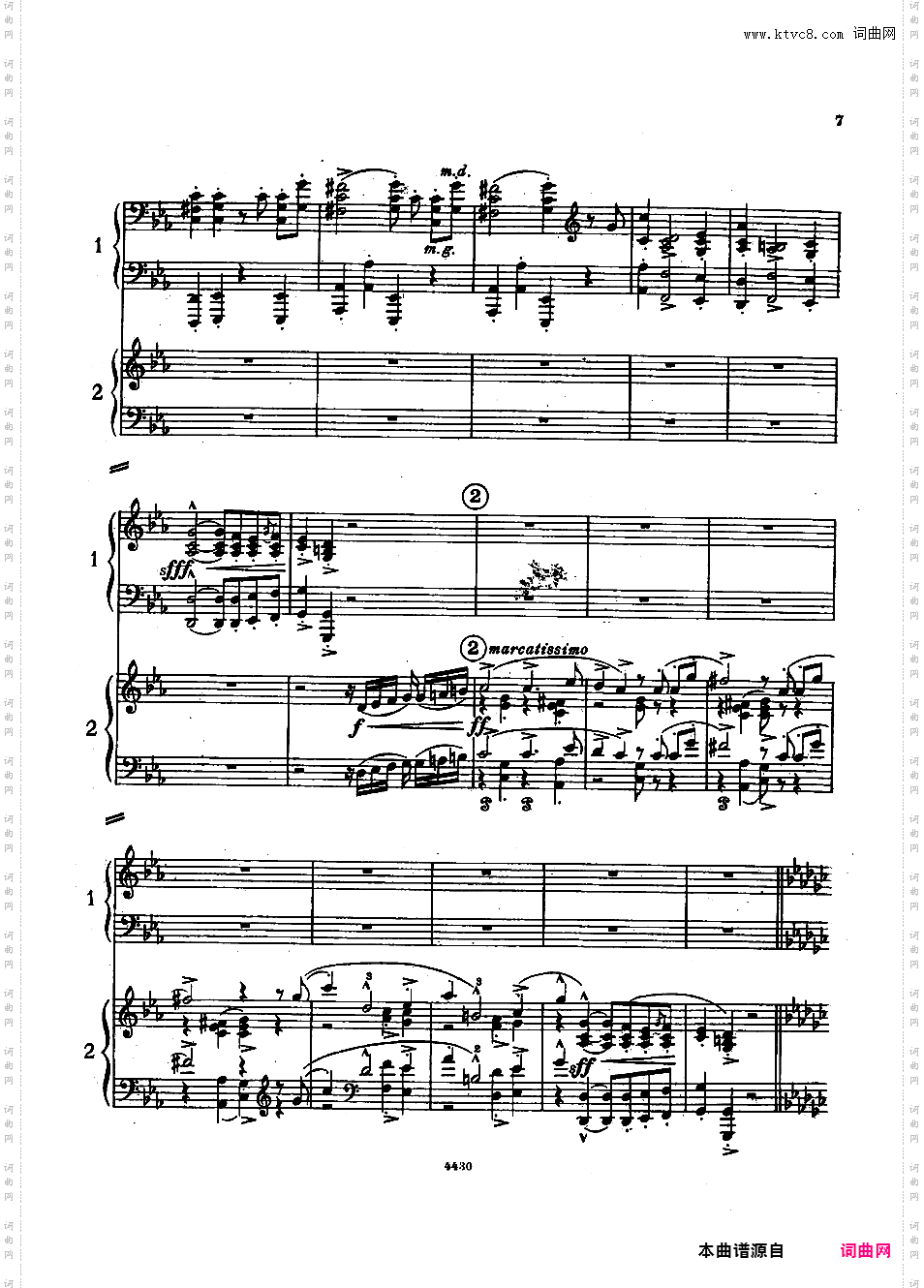 第三钢琴协奏曲Piano Concerto #3 op32