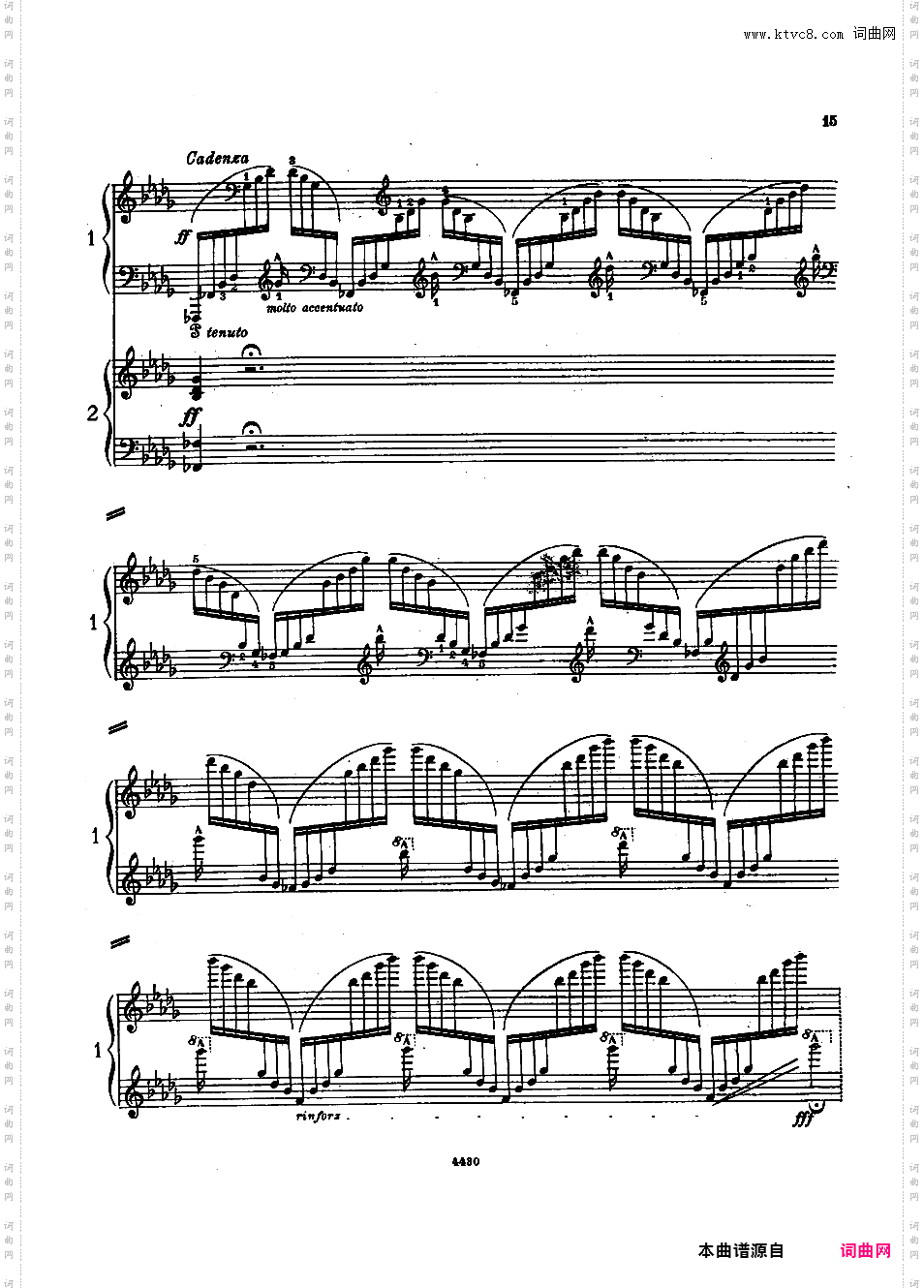 第三钢琴协奏曲Piano Concerto #3 op32