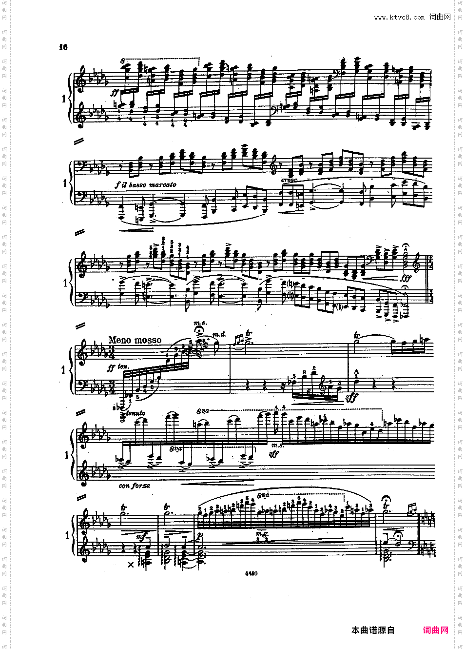第三钢琴协奏曲Piano Concerto #3 op32