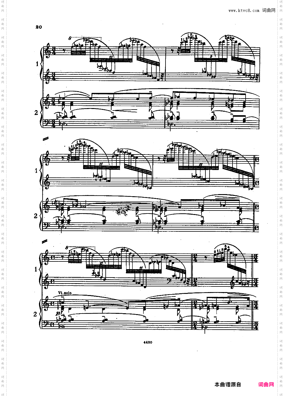 第三钢琴协奏曲Piano Concerto #3 op32
