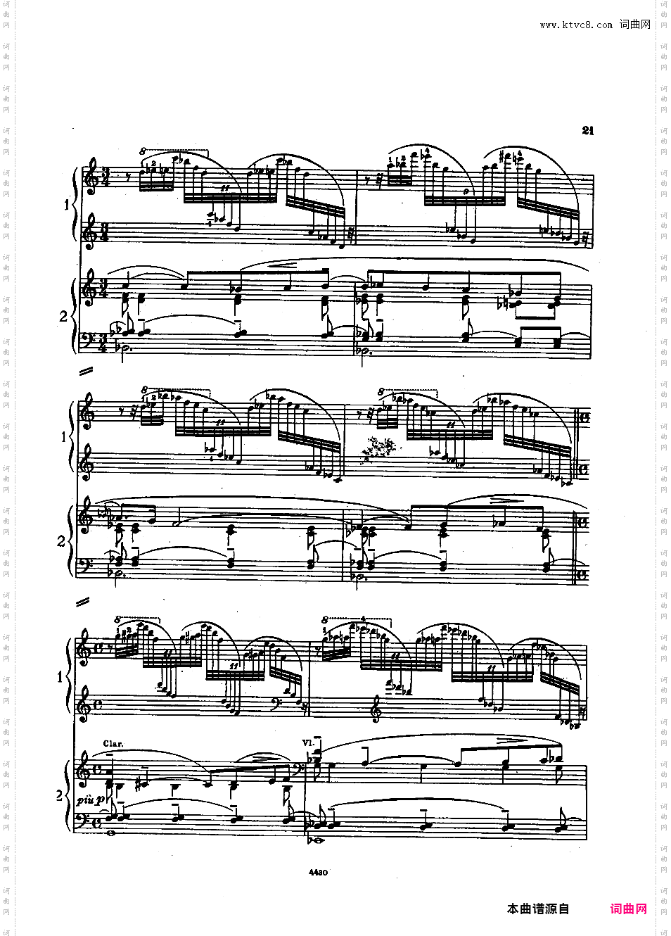 第三钢琴协奏曲Piano Concerto #3 op32