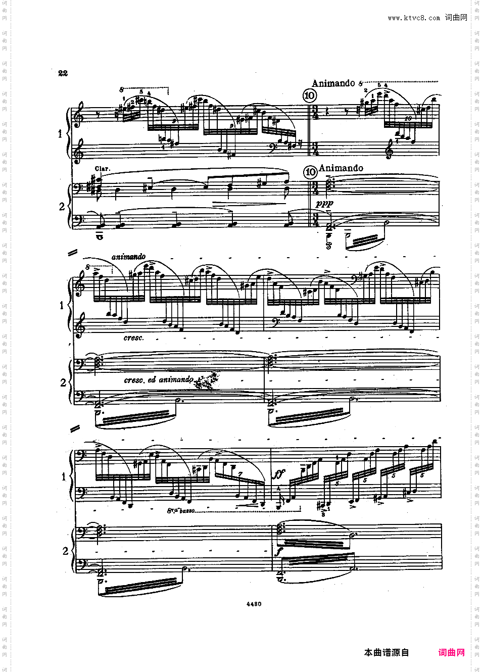 第三钢琴协奏曲Piano Concerto #3 op32