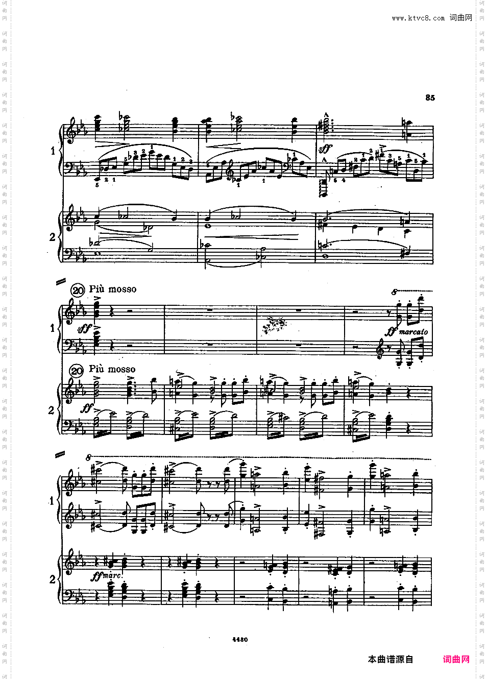 第三钢琴协奏曲Piano Concerto #3 op32