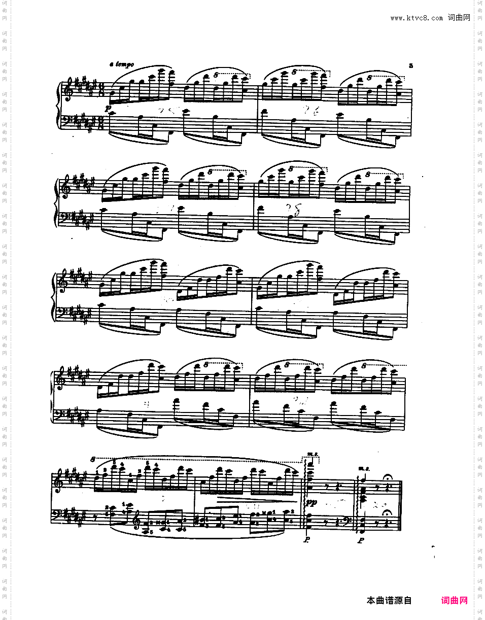 前奏曲Prelude op40Bortkiewicz op40n1 Prelude