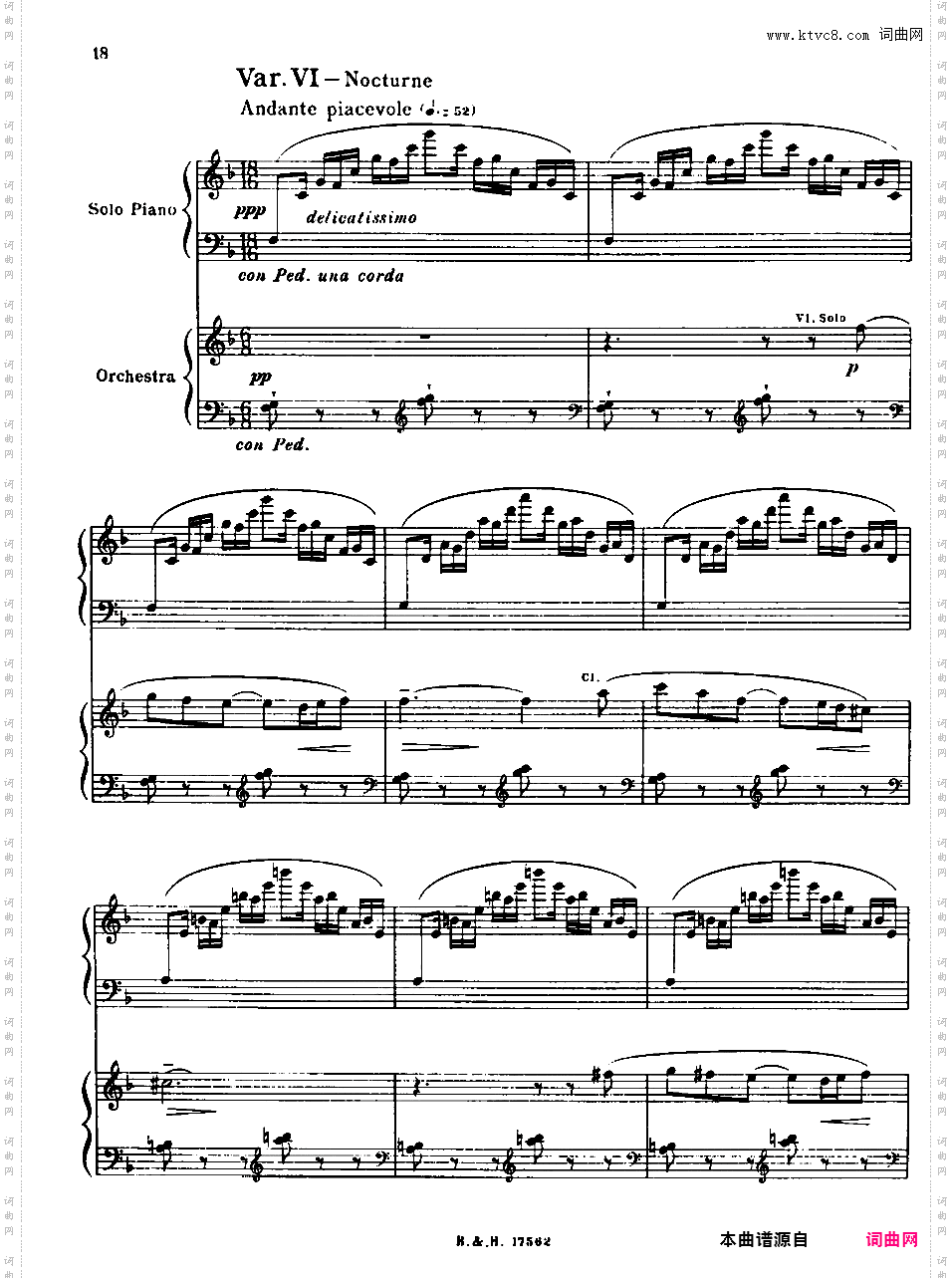 Diversions for Piano left hand and Orchestra op21