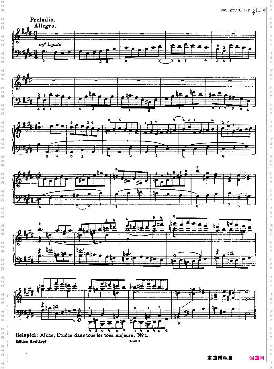 Busoni Klavieru?bung book 四集Busoni Klavieru?bung book 1 — Six etudes and preludes