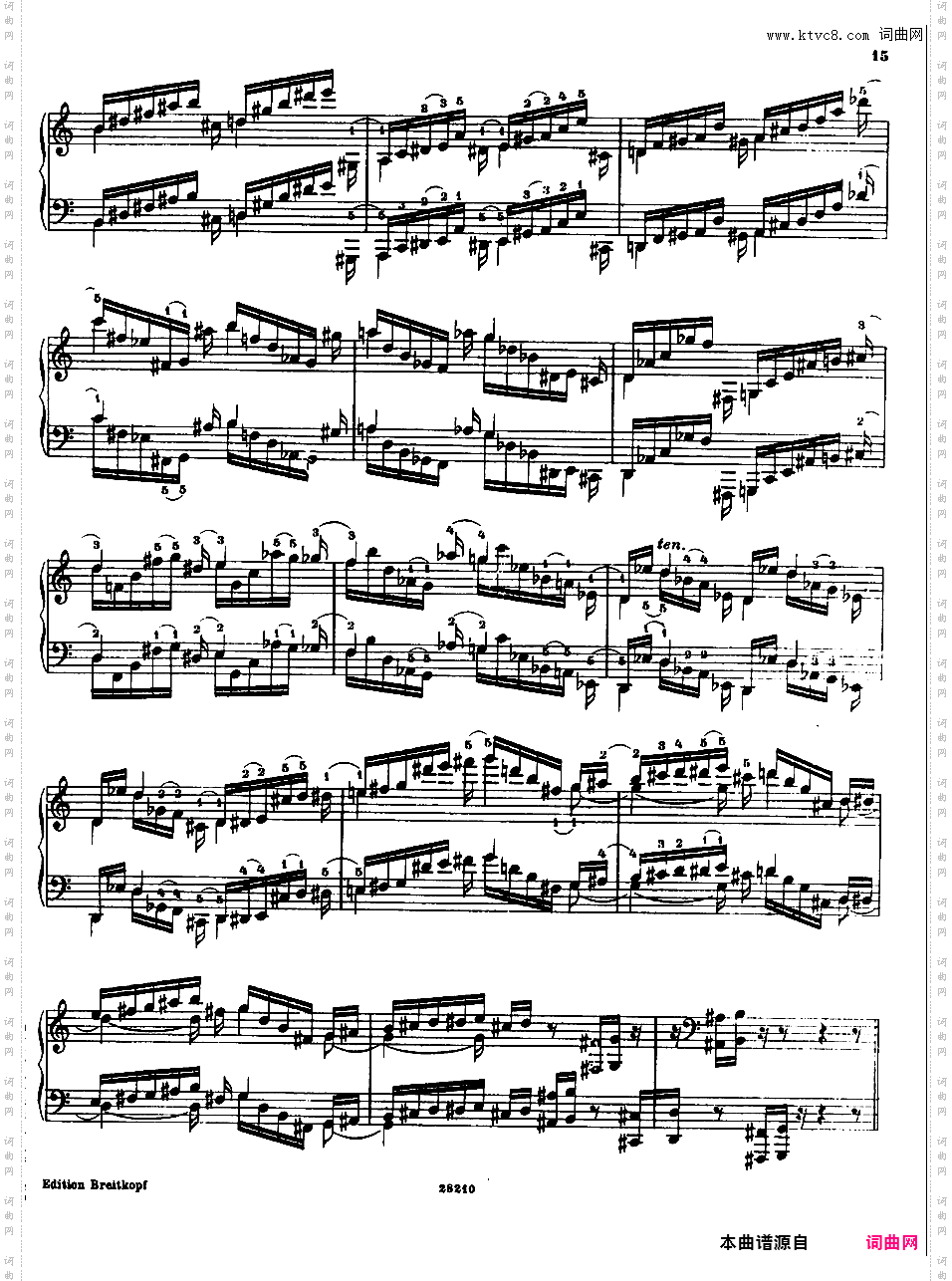 Busoni Klavieru?bung book 四集Busoni Klavieru?bung book 1 — Six etudes and preludes