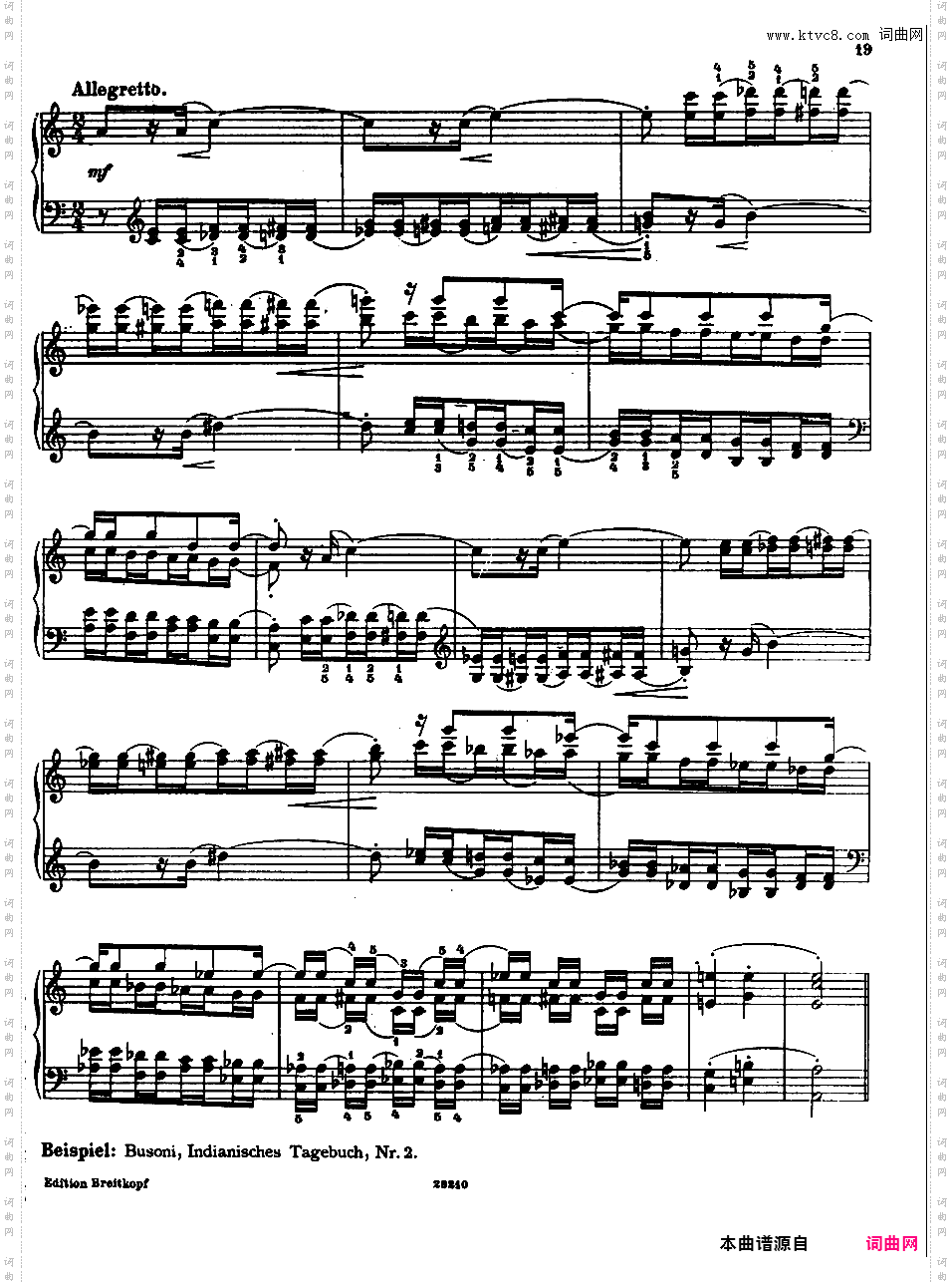Busoni Klavieru?bung book 四集Busoni Klavieru?bung book 1 — Six etudes and preludes