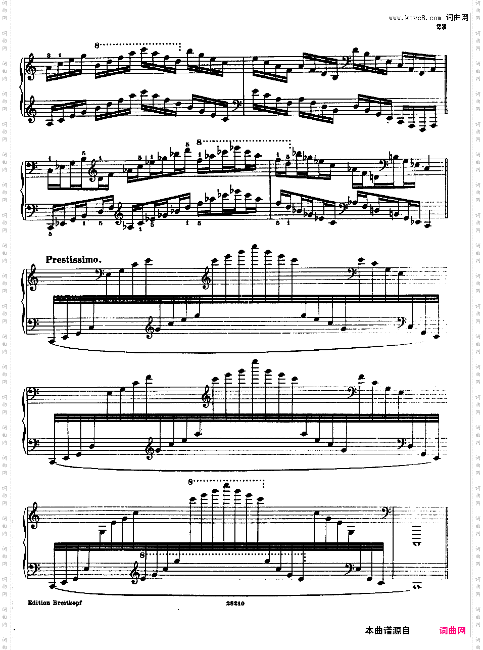 Busoni Klavieru?bung book 四集Busoni Klavieru?bung book 1 — Six etudes and preludes