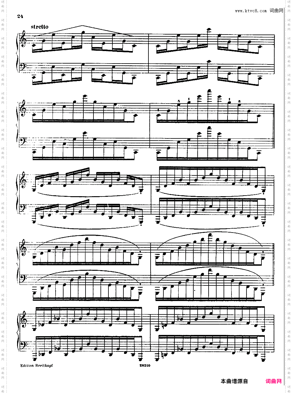 Busoni Klavieru?bung book 四集Busoni Klavieru?bung book 1 — Six etudes and preludes