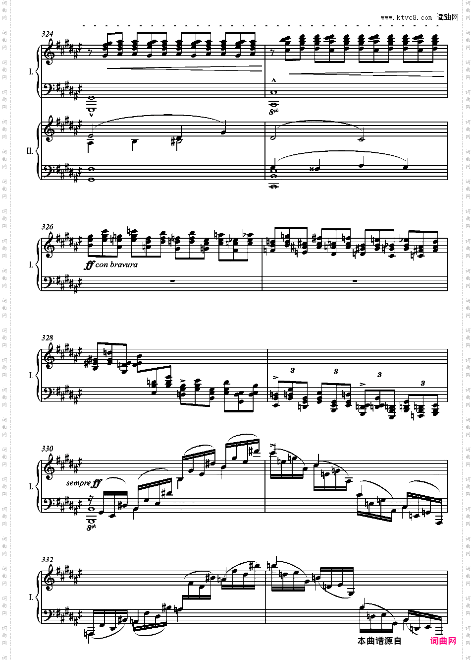 第二钢琴协奏曲Piano Concerto #2 op28