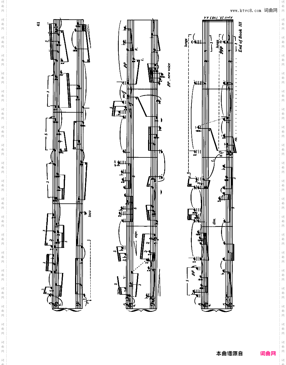 12首钢琴新练习曲 12 New Etudes for Piano