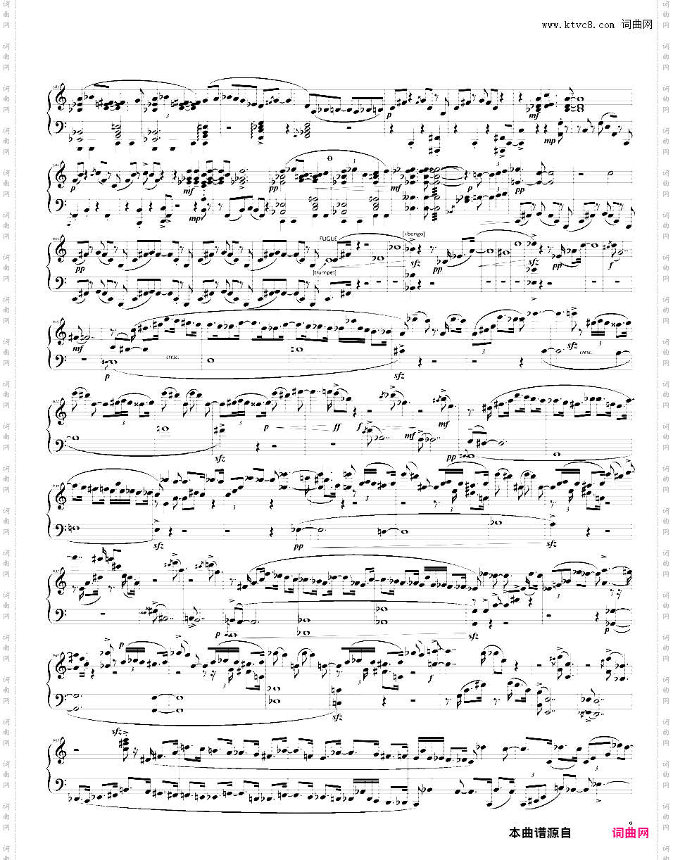 交响舞曲 Symphonic Dances - 选自音乐剧《西城故事》hawley改编'West Side Story'独奏版