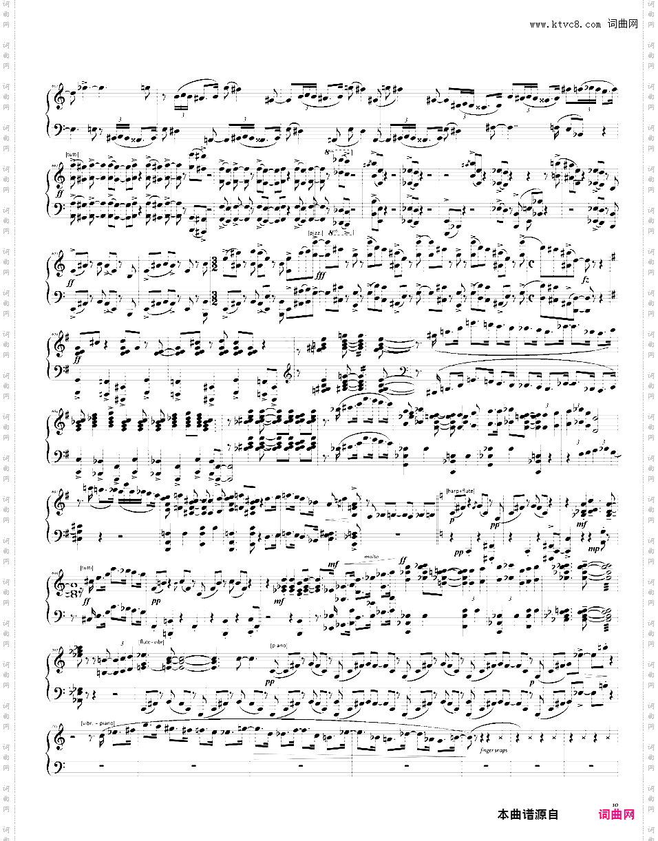 交响舞曲 Symphonic Dances - 选自音乐剧《西城故事》hawley改编'West Side Story'独奏版