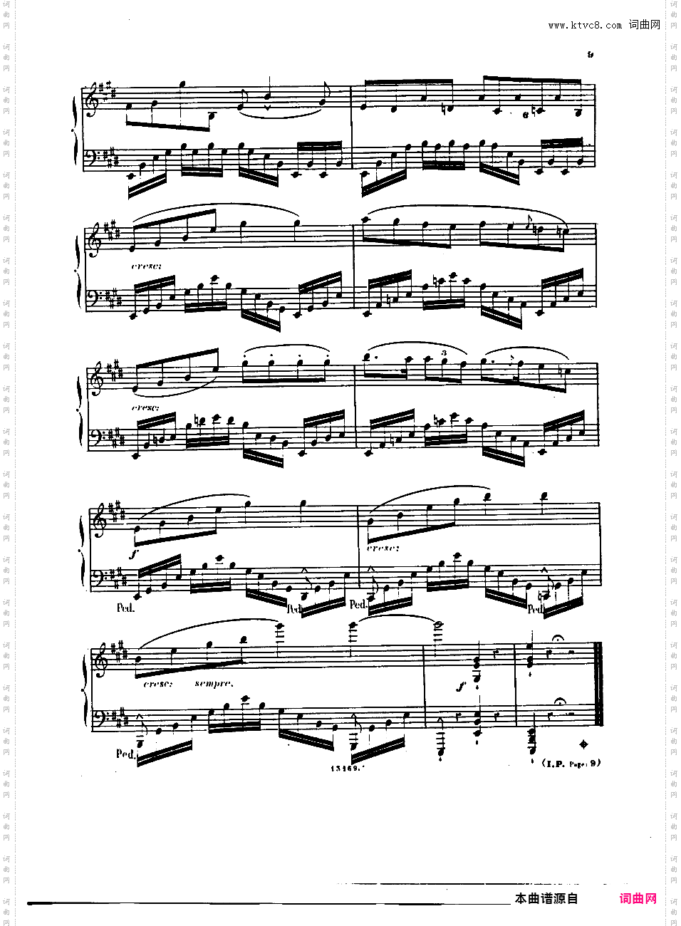 第一号迷人的歌 Premiere Recueil de Chants Op·38a