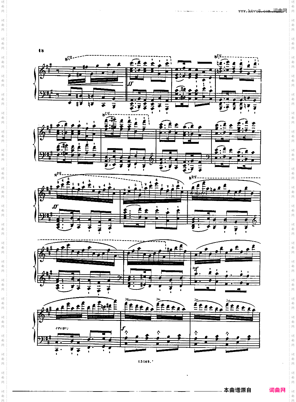 第一号迷人的歌 Premiere Recueil de Chants Op·38a