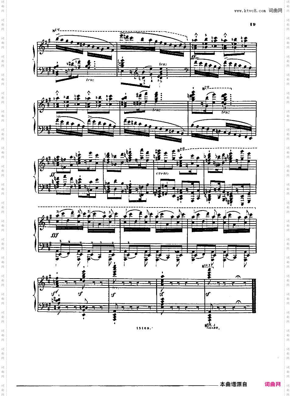 第一号迷人的歌 Premiere Recueil de Chants Op·38a