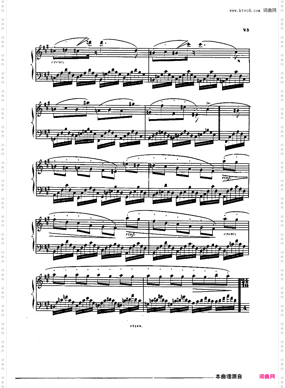 第一号迷人的歌 Premiere Recueil de Chants Op·38a