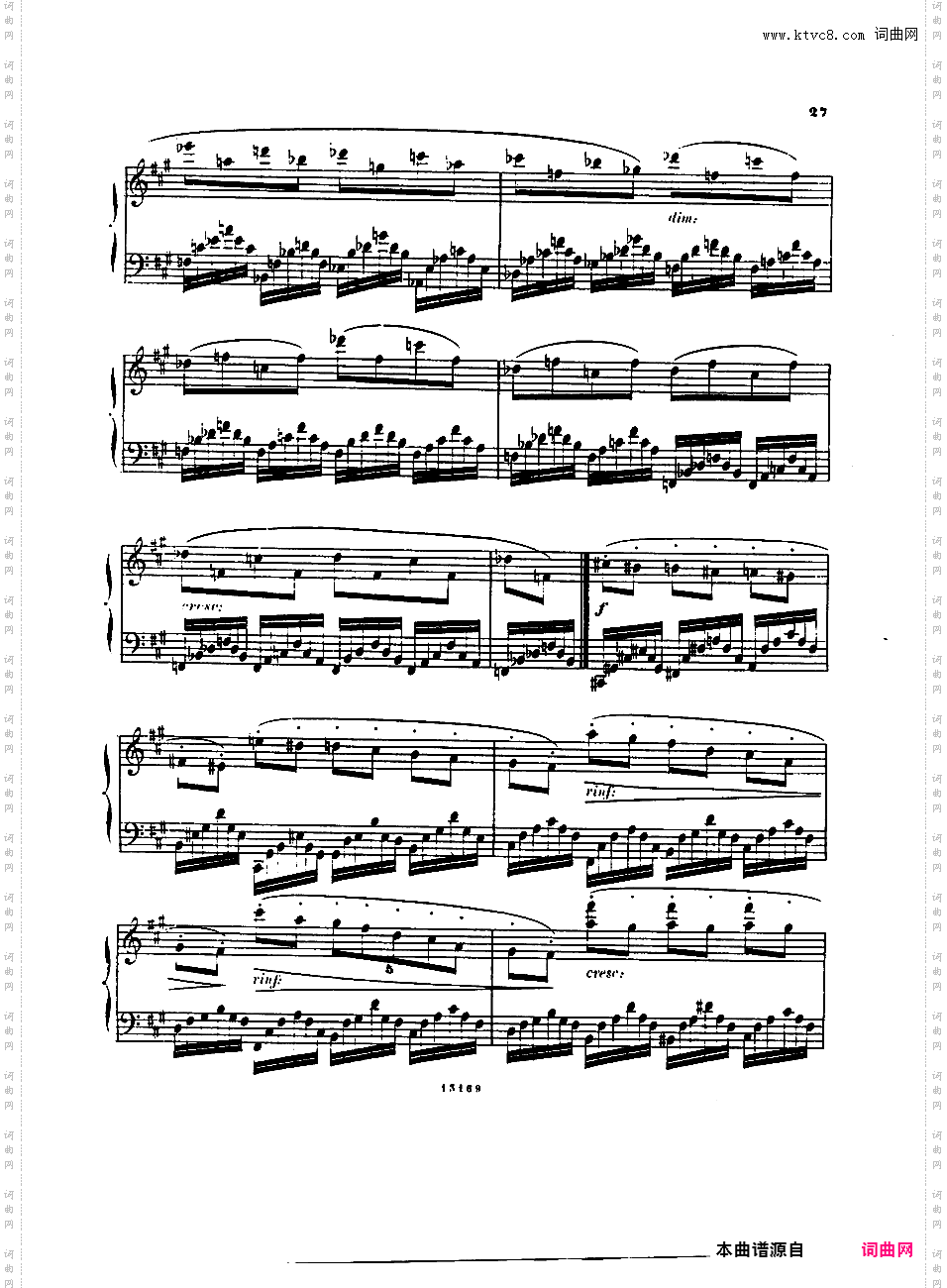 第一号迷人的歌 Premiere Recueil de Chants Op·38a