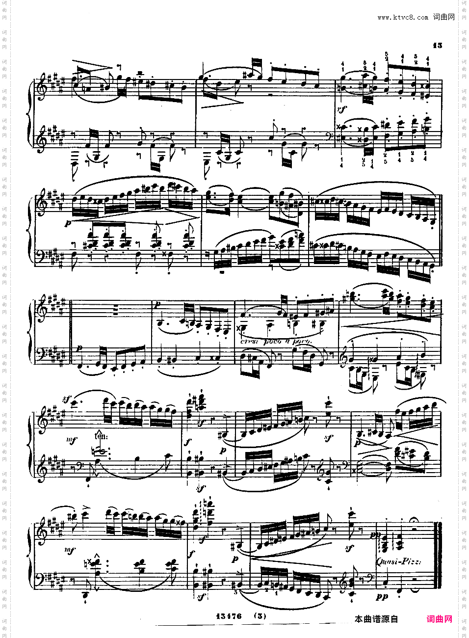 草图集 Esquisses Op·63Alkan op63n3 48 Esquisses