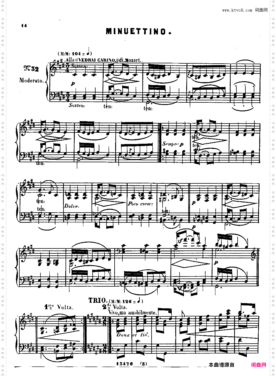 草图集 Esquisses Op·63Alkan op63n3 48 Esquisses